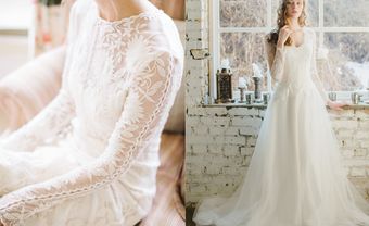 Nét đẹp "thách thức thời gian'' của những chiếc váy cưới vintage sang trọng - Blog Marry