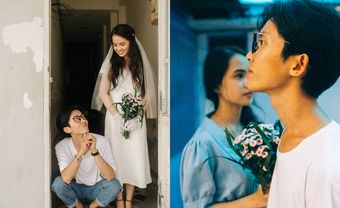 Album ảnh cưới 8 triệu "chất như phim Hồng Kông" của cặp đôi Bình Định - Blog Marry