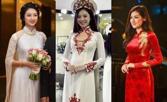 Cùng diện áo dài cưới, mỹ nhân Việt ai đẹp hơn ai? - Blog Marry