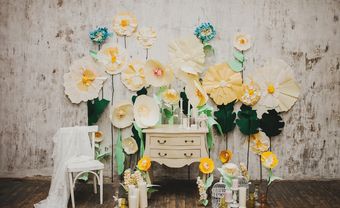 Chọn chất liệu nào cho backdrop handmade ngày cưới? - Blog Marry