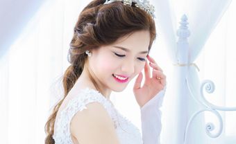 Cô dâu mặt tròn nên bới tóc thế nào để che khuyết điểm? - Blog Marry