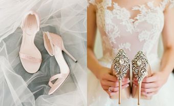 14 sắc thái hồng "cực hot" cho giày cô dâu trong mùa cưới 2018 - Blog Marry