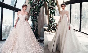 Những chiếc váy cưới "sang chảnh" và đẳng cấp từ nhà mốt Tony Ward - Blog Marry