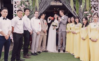 Toàn cảnh lễ vu quy cổ tích của diễn viên Diệu Thúy và doanh nhân Pháp - Blog Marry