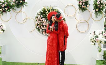 Hình ảnh cực hiếm hoi của Vân Navy và bạn trai doanh nhân trong lễ hỏi - Blog Marry