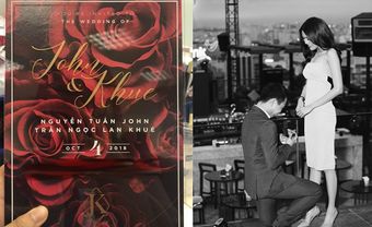 Lộ diện hình ảnh thiệp cưới chính thức của Lan Khuê - Blog Marry