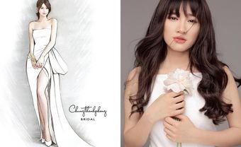 Lộ diện chiếc váy cưới xinh tựa thiên thần của Nhã Phương - Blog Marry