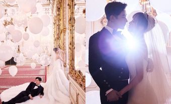 Đường Yên hóa nữ thần lộng lẫy trong bộ ảnh cưới với La Tấn - Blog Marry