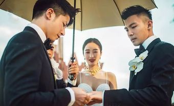 Đám cưới như mơ của đôi đồng tính nam bước ra từ đam mỹ - Blog Marry