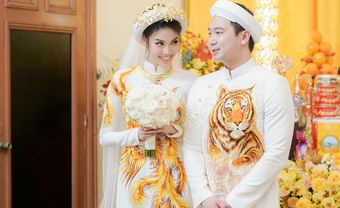 Sau màn cầu hôn, Lan Khuê "quần là áo lượt" theo chàng về dinh - Blog Marry