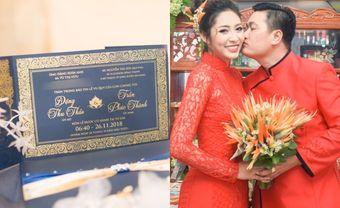 Thiệp cưới mang hơi thở biển xanh của Hoa hậu Đặng Thu Thảo - Blog Marry