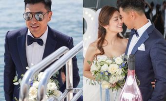 Hôn lễ giữa biển của "Thị Đế" TVB và bạn gái kém 13 tuổi - Blog Marry