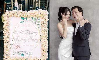 Ngập tràn sắc hoa trong đám cưới của Nhã Phương - Trường Giang - Blog Marry