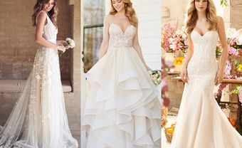 13 mẫu váy cưới dài cuốn hút vạn ánh nhìn cho cô dâu Việt - Blog Marry