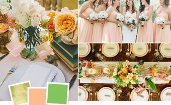 Top 9 sự kết hợp màu sắc độc đáo cho đám cưới - Blog Marry