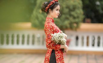 2 cách làm mấn đội đầu xinh để diện áo dài - Blog Marry