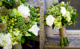 Cách phối hoa cưới cầm tay cẩm tú cầu độc đáo - Blog Marry