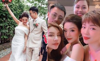 Tóc Tiên đến chung vui trong đám cưới của rapper Rhysmastic - Blog Marry