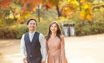 Vợ 9x của Tiến Đạt khoe trọn bộ ảnh cưới cực tình tại Hàn Quốc - Blog Marry