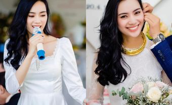 Á quân X Factor Trương Kiều Diễm rạng rỡ trong lễ đính hôn - Blog Marry
