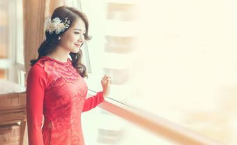 5 bí quyết chọn áo dài cưới cho cô dâu mảnh khảnh - Blog Marry