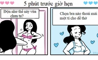 Tranh vui: Phải yêu nhau nhiêu lắm mới dám sống thật như thế này - Blog Marry