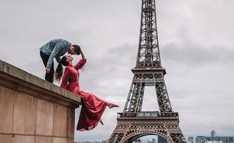 Cư dân mạng "rần rần" đăng ảnh check-in tại Paris (Pháp), tự nhủ muốn hạnh phúc bền lâu phải chụp ảnh cưới tại đây! - Blog Marry