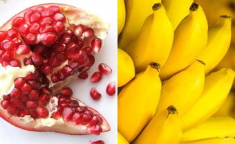 11 loại trái cây giúp da bạn đẹp miễn chê: Chuối chứa rất nhiều kali, lựu chống lão hóa - Blog Marry