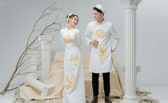 Áo dài cưới gấm trắng - nét đẹp truyền thống và sang trọng cho cô dâu - Blog Marry