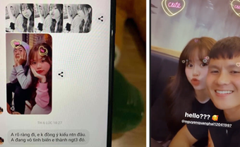 Netizen không tin lời Huỳnh Anh vì dùng filter tự sướng với "người lạ" cũng giống hệt khi ở bên Quang Hải - Blog Marry