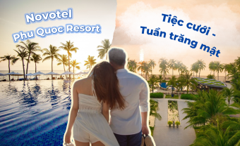 Tiệc cưới kết hợp tuần trăng mật ngọt ngào tại Novotel Phu Quoc Resort - Blog Marry