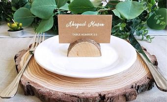 13 trang trí Place Card ấn tượng cho đám cưới của bạn - Blog Marry