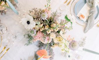 5 bảng màu cưới hoàn hảo cho hôn lễ vào mùa xuân - Blog Marry