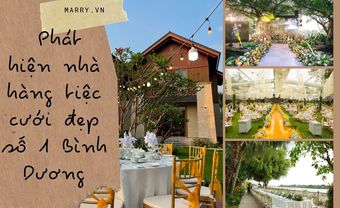 Phát hiện nhà hàng tiệc cưới đẹp số 1 ở Bình Dương - Blog Marry