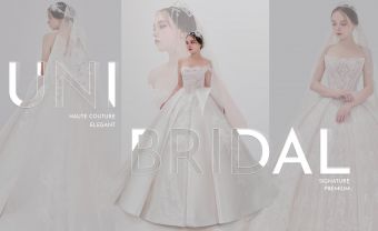 Uni Bridal ưu đãi trang phục cưới đến 35% tại Vietnam Wedding Week ONLINE - Blog Marry