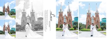 ALBUM CƯỚI NHÀ THỜ ĐỨC BÀ - MOON wedding - studio - Hình 7