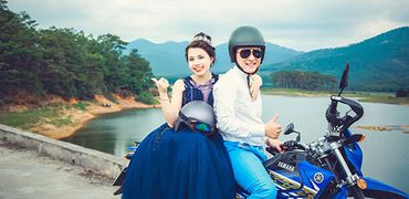 Chụp ảnh cưới Hồ Yên Trung - Tuần Châu - Thăng &lt;3 Hoa - Ảnh viện Hải Phòng Cưới - Hình 3