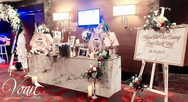 BLUSH MARBLE &amp; GEOMETRIC WEDDING CONCEPT - VOAN Wedding &amp; Event Consultants - Hình 9