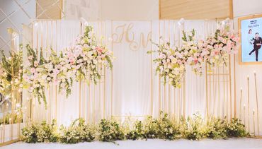 BACKDROP CHỤP HÌNH CƯỚI - Elle Flora Wedding & Event - Hình 5