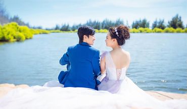 Ảnh Cưới Hồ Tràm hồ cốc  - Áo cưới Amor - Hình 14