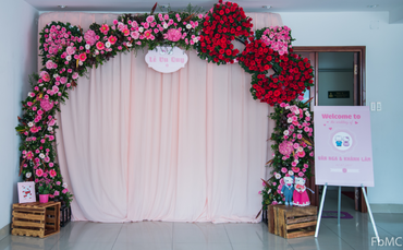 Trang trí tiệc cưới chủ đề Hello Kitty - Flowers by Minh Châu - Tây Ninh - Hình 5
