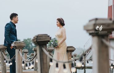 Cảnh tưởng gạnh tỵ của cặp đôi chụp ở phim trường Alibaba - Luxury Wedding Quận Phú Nhuận - Hình 19