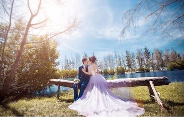 Ảnh Cưới Hồ Tràm hồ cốc  - Áo cưới Amor - Hình 8