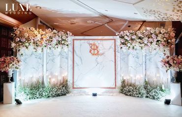 BACKDROP TIỆC CƯỚI - LUXE WEDDING - Hình 9