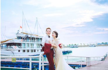 Chụp ảnh cưới Hồ Yên Trung - Tuần Châu - Thăng &lt;3 Hoa - Ảnh viện Hải Phòng Cưới - Hình 2