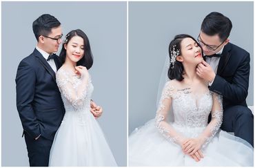 CHỤP ẢNH CƯỚI TRONG STUDIO ĐƠN GIẢN MÀ ĐẸP: CẶP BẢO - SƯƠNG - Yêu Media - Hình 2