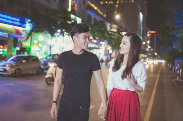 Trọn gói Album cưới ngoại cảnh Sài Gòn ngày và đêm - Hệ thống cửa hàng dịch vụ ngày cưới ALEN - Hình 9