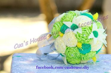 hoa cưới handmade - Cua's House - Wedding Accessories - Hình 4