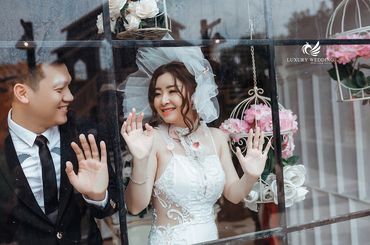Cảnh tưởng gạnh tỵ của cặp đôi chụp ở phim trường Alibaba - Luxury Wedding Quận Phú Nhuận - Hình 15