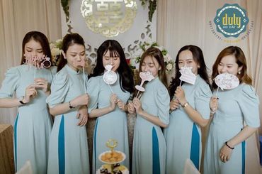 ÁO DÀI BƯNG QUẢ - ÁO DÀI DULY - Hình 2